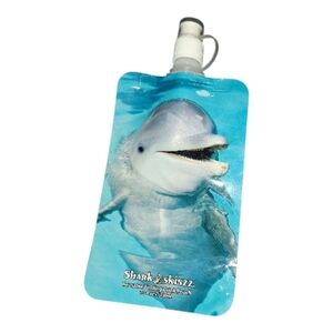 NWOT Shark Skinzz Dolphin Drink Pouch